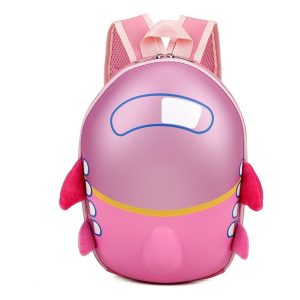 Mochila infantil cohete rosa