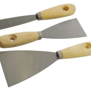 Set de espátulas de albañil x3